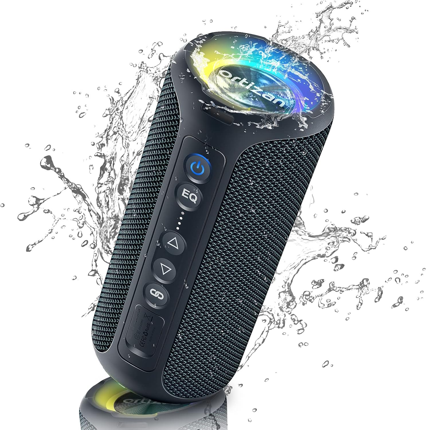 Portable Bluetooth Speaker Waterproof Ipx7 - Ortizan Bluetooth Speakers 40W Loud Sound