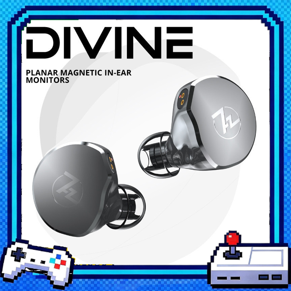 Planar Magnetic Iem Earphones - 7Hz Diablo Divine Planar Magnetic In
