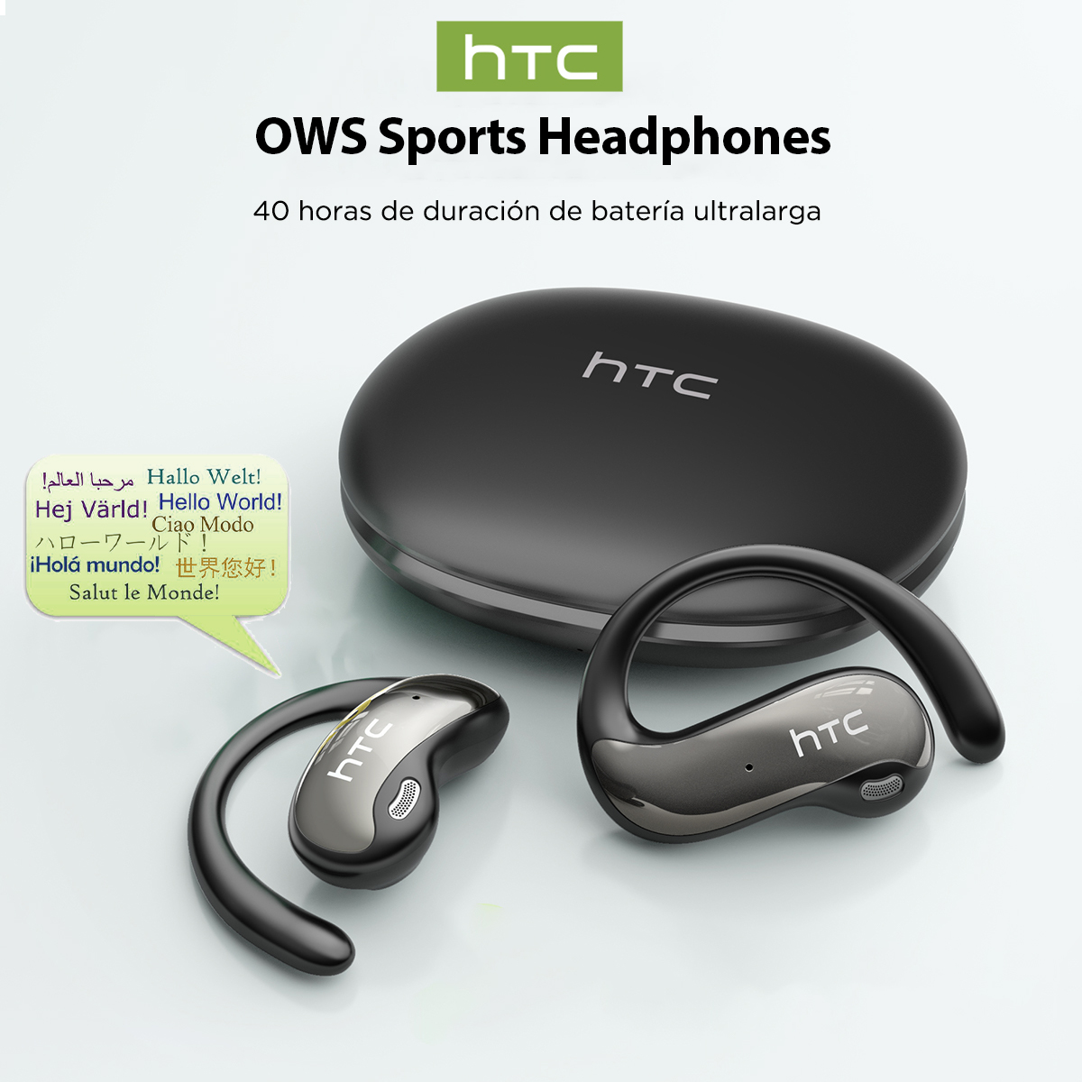 Sleep Mask Headphones Bluetooth - HTC NE19 Bluetooth Earphones AI OWS