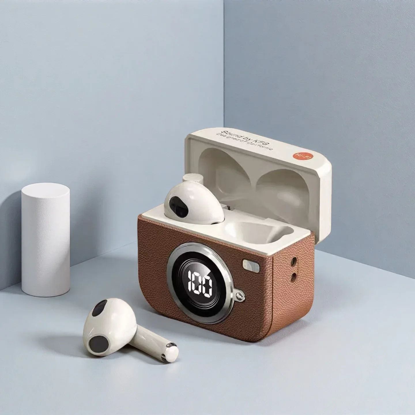 New Retro Camera Shaped Wirele - Open Ear Air Conduction Headphones ulasan dan harga