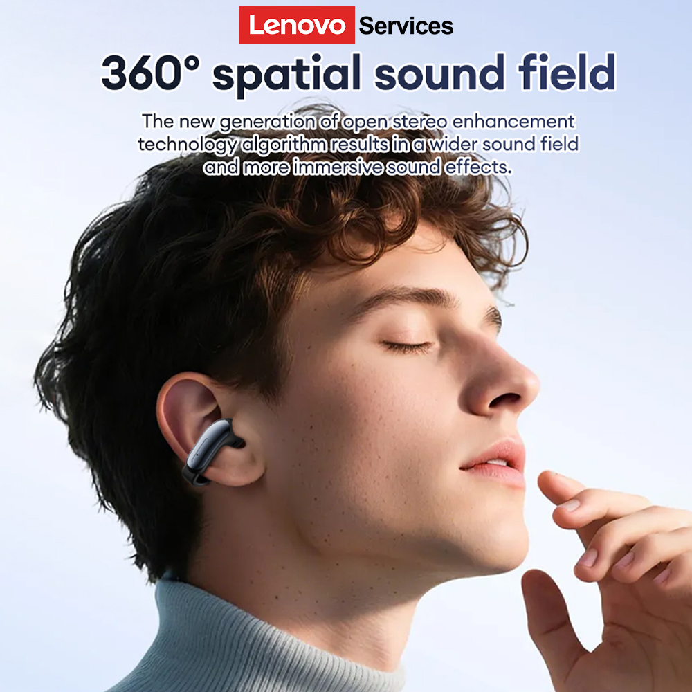 Lenovo LES-108 Bone Conduction - Headphones ulasan dan harga