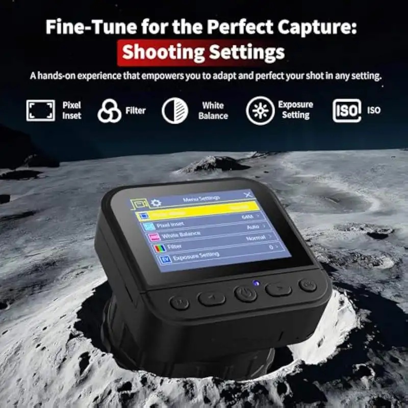 64MP 2.8‘’ Screen 4K Electroni - Cameras ulasan dan harga