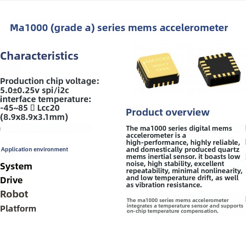 High-performance MEMS digital  - Drones ulasan dan harga