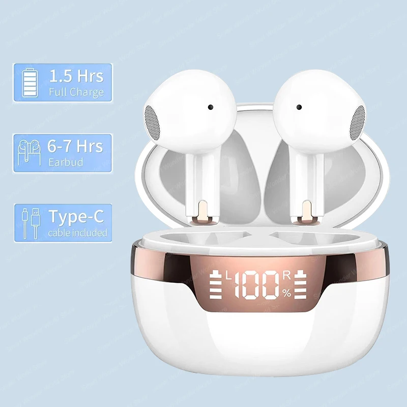 J97 TWS Bluetooth Earphone Tru - Tws Earbuds Bluetooth 5.3 ulasan dan harga