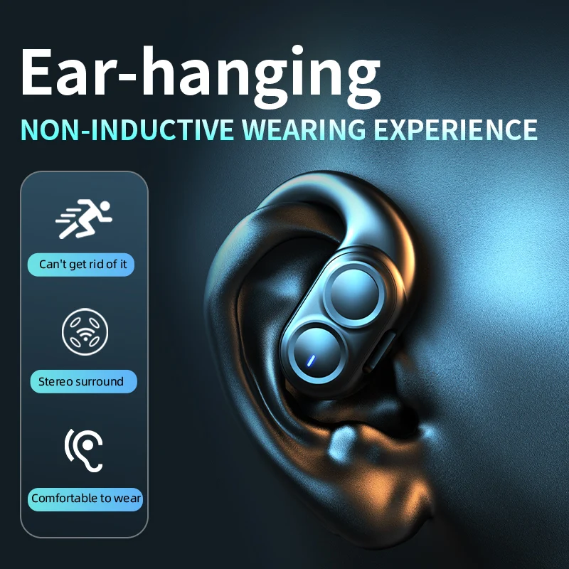 Wireless Bluetooth Headphones  - Open Ear Air Conduction Headphones ulasan dan harga