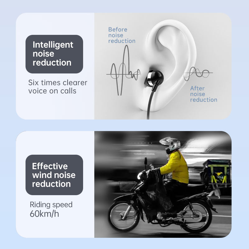 Fineblue F520 Mini Wireless Ea - Type C Wired Earphones With Mic ulasan dan harga