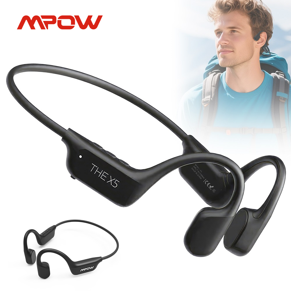 Mpow X5 Bone Conduction Headph - Bone Conduction Running Headphones ulasan dan harga