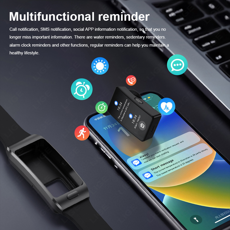 LIGE New Smart Watch Earbuds T - Tws Earbuds Bluetooth 5.3 ulasan dan harga