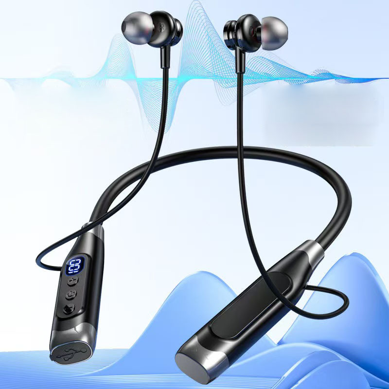 True Stereo Wireless Headphone - Magnetic Neckband Sports Earphones ulasan dan harga