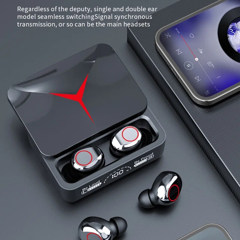 TWS M90 Pro Wireless Headphone - Tws Earbuds Bluetooth 5.3 ulasan dan harga