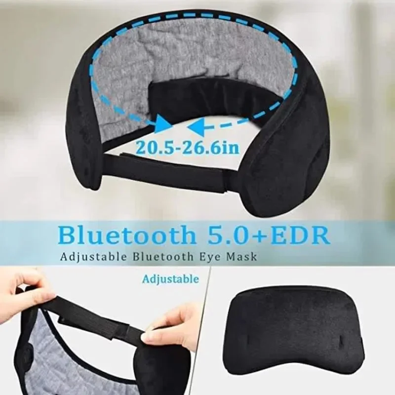 Wireless Bluetooth Sleep Headb - Sleep Mask Headphones Bluetooth ulasan dan harga
