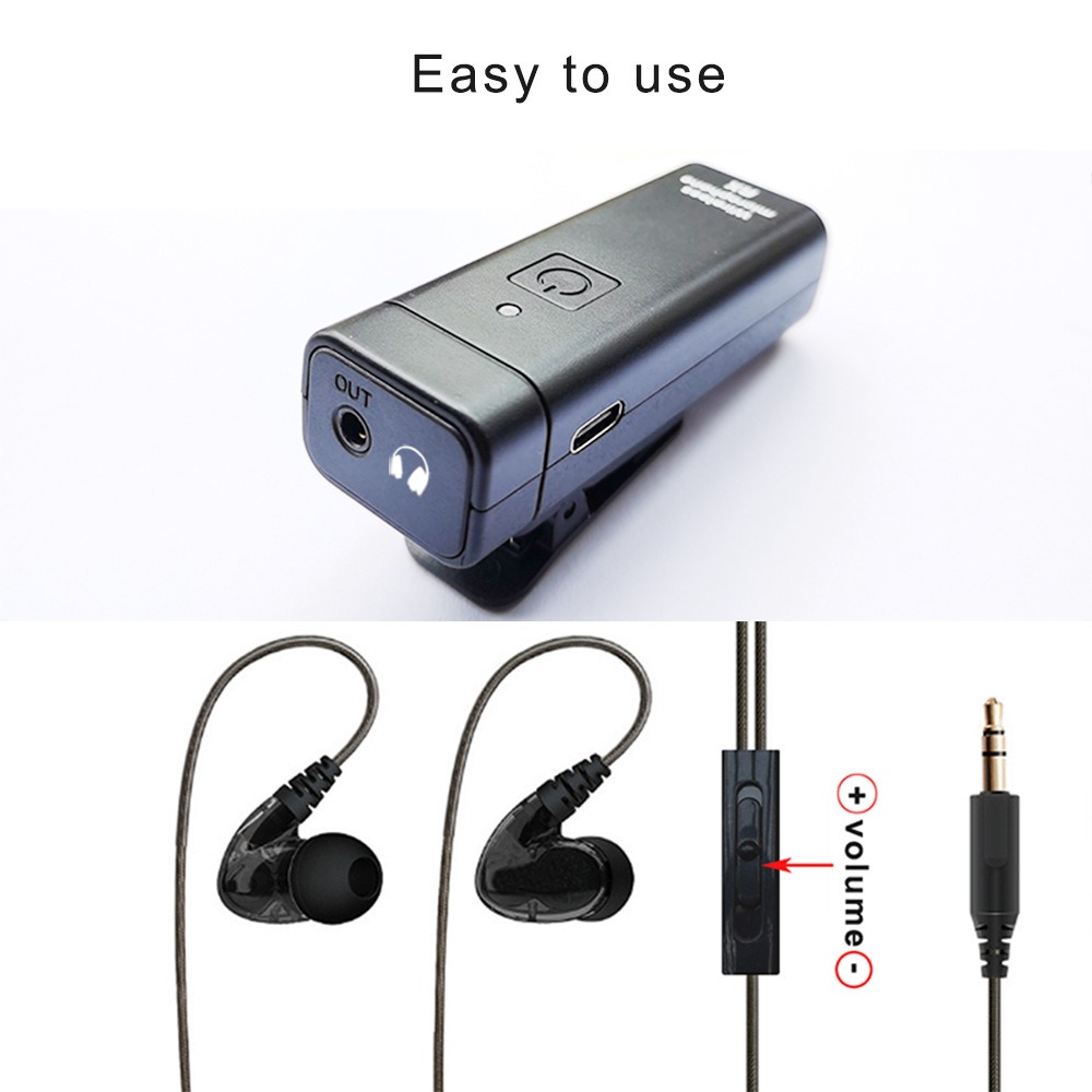 M1 Monaural Wireless Monitorin - In Ear Monitors For Singers ulasan dan harga