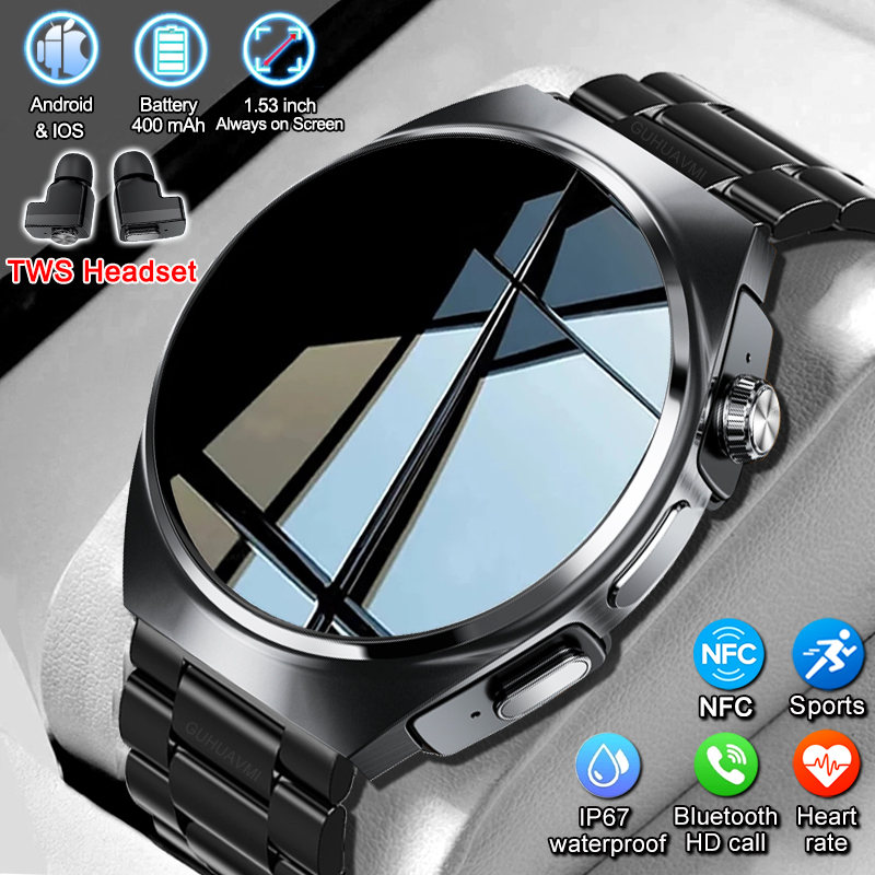 For Man Women New 2 in 1 Smart - Tws Earbuds Bluetooth 5.3 ulasan dan harga