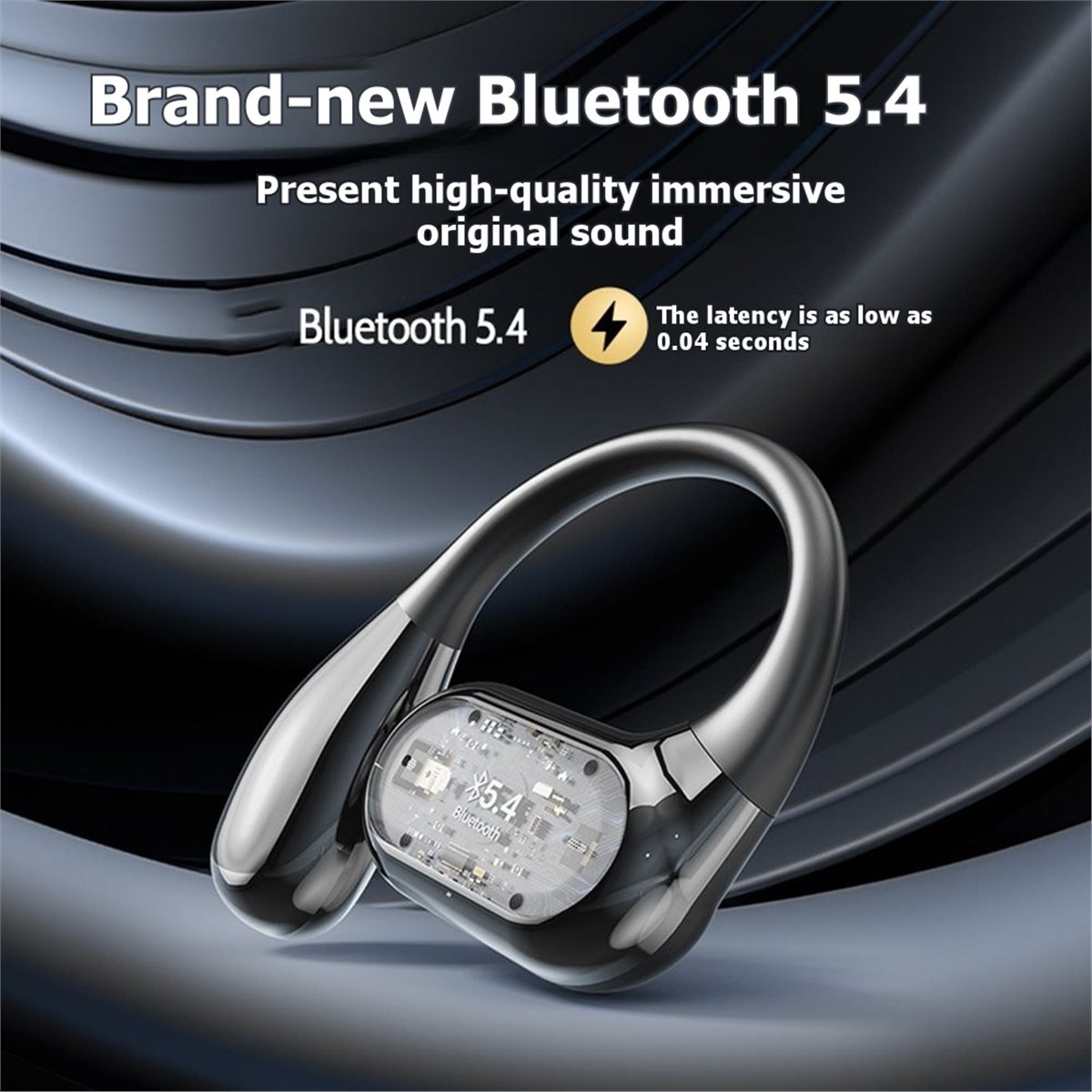 SCLS Wireless Earbuds Bluetoot - Bone Conduction Running Headphones ulasan dan harga