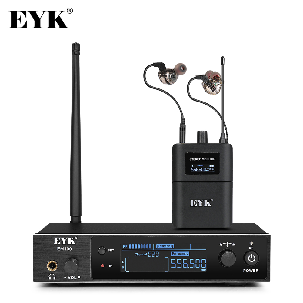 EYK EM100 In Ear Monitor Syste - In Ear Monitors For Singers ulasan dan harga