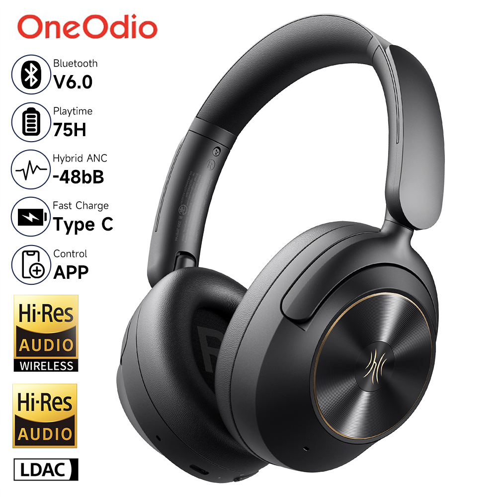 Oneodio A6 ANC Wireless Blueto - Anc Wireless Over Ear Headphones ulasan dan harga