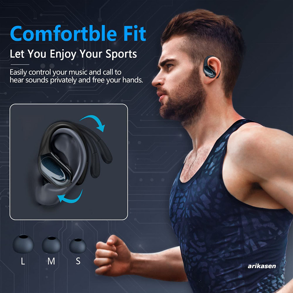 Wireless Earbuds Sport Bluetoo - Anc Wireless Over Ear Headphones ulasan dan harga