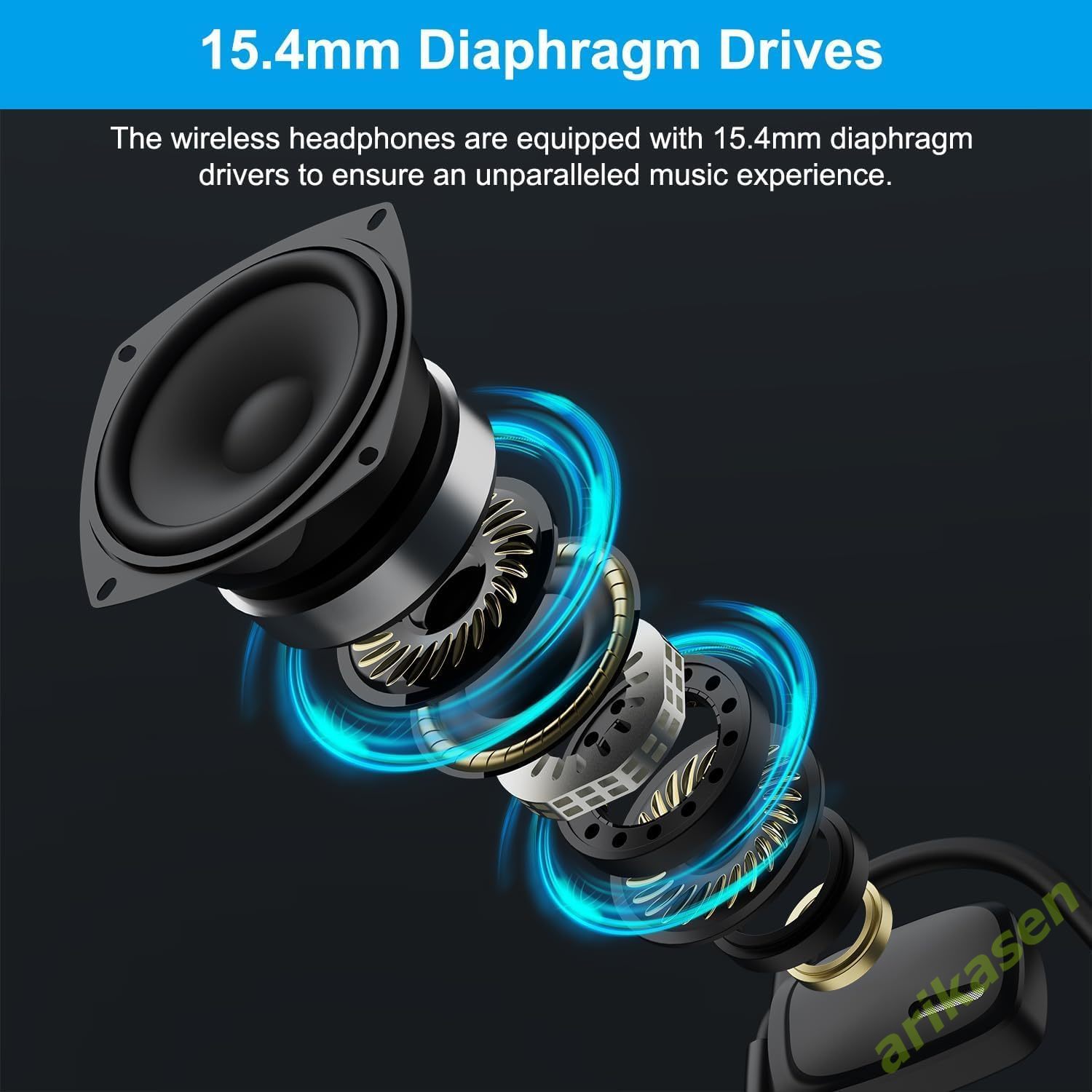 Bluetooth Headsets with Microp - Open Ear Air Conduction Headphones ulasan dan harga