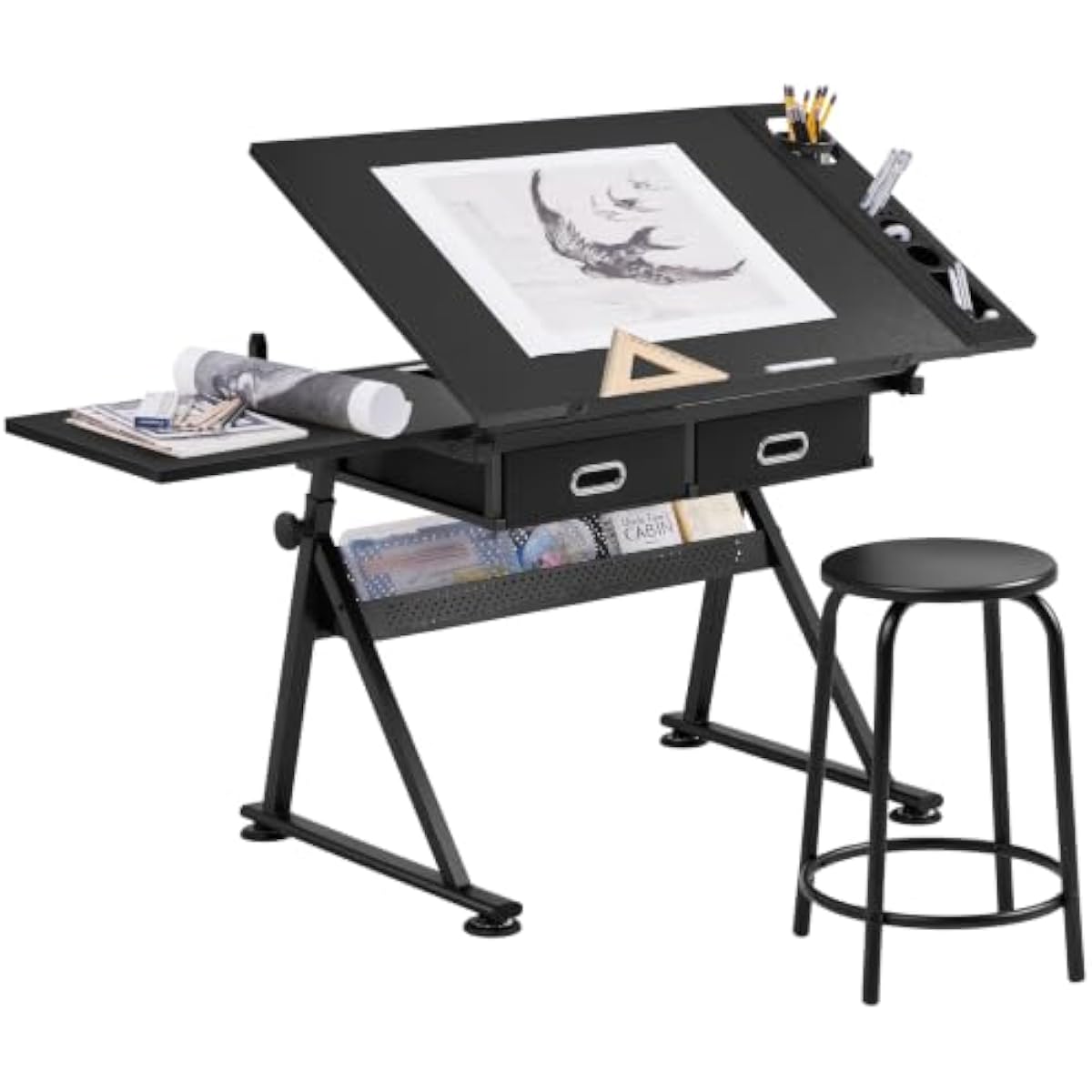 Drafting Desk with Tilt-Adjust - Laptops ulasan dan harga