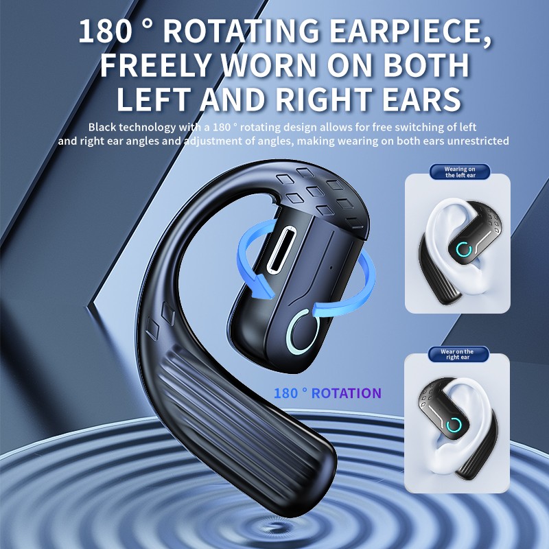 Bluetooth 5.4 Open Wireless Ea - Open Ear Air Conduction Headphones ulasan dan harga