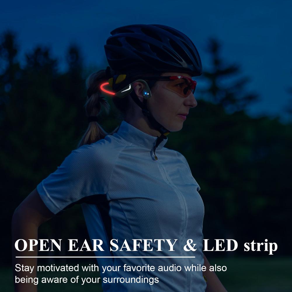 DV68 Pro Bone Conduction Bluet - Bone Conduction Running Headphones ulasan dan harga