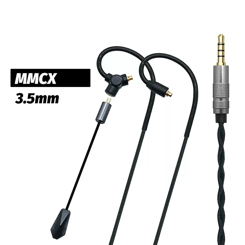 0.78 QDC MMCX Gaming Earphone  - Type C Wired Earphones With Mic ulasan dan harga